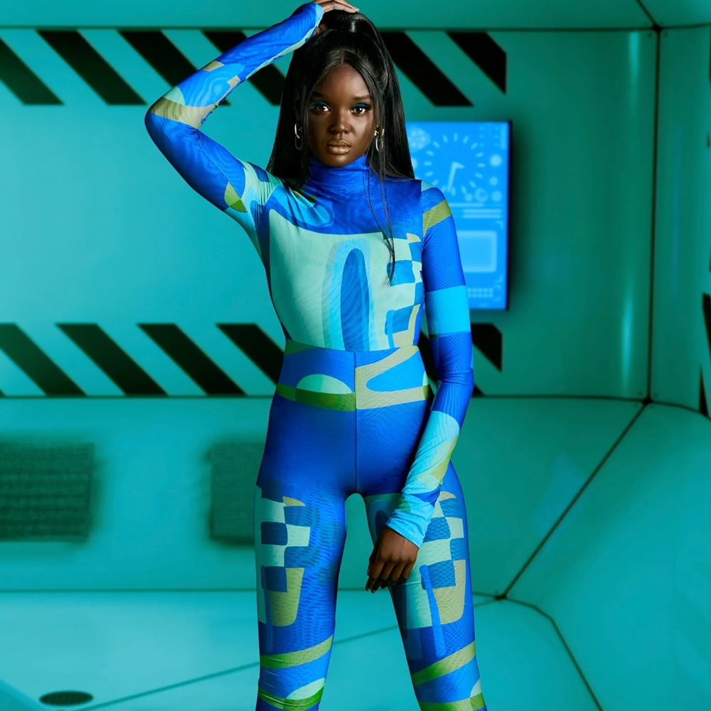NWT OH POLLY CATSUIT